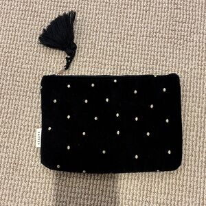 Sezane Velvet Clutch/Pochette